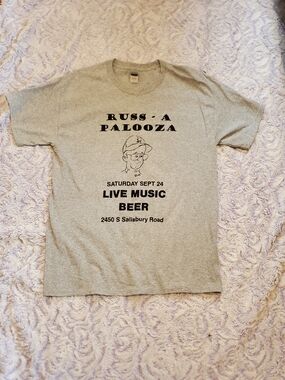 Gildan Gray Graphic 'Russ-A-Palooza' Event Tee